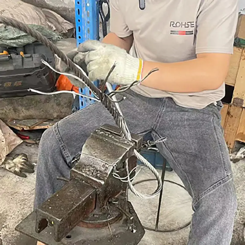 Steel wire braided sling (3)