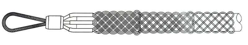 Cable mesh sleeve02