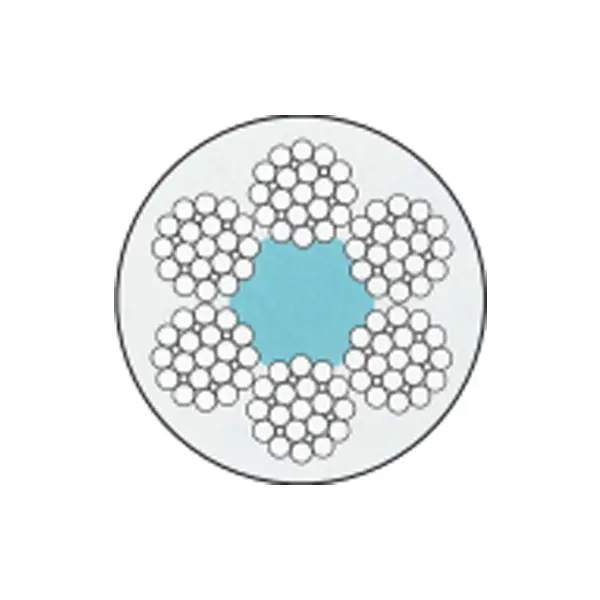 Line Contacted Wire Rope (Ungalvanized and Galvanized)