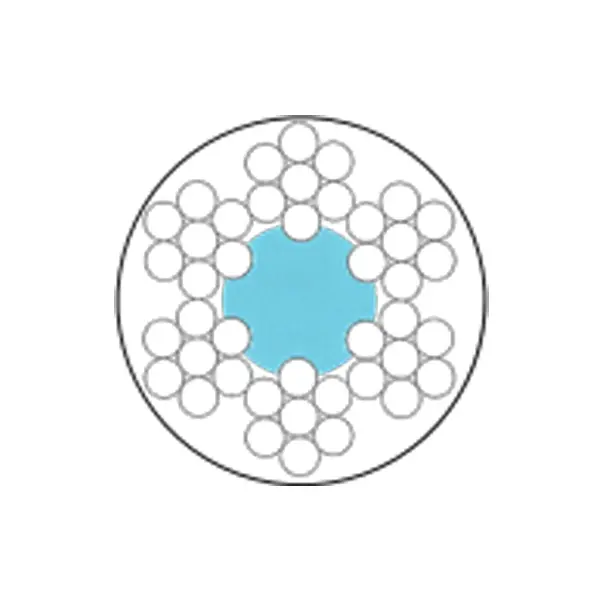Steel Wire Rope (Ungalvanized and Galvanized) 6x7
